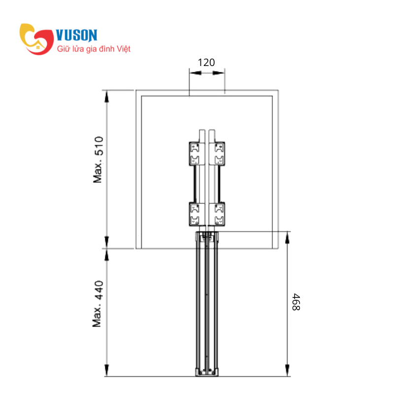 Giá mắc quần áo Eurogold EVA300