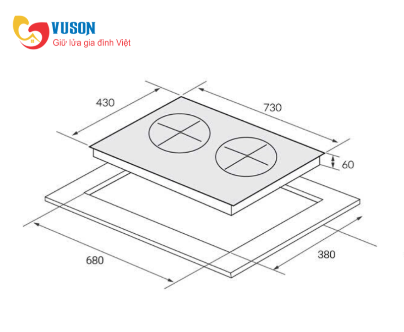 Bếp từ Eurosun EU-T685Max