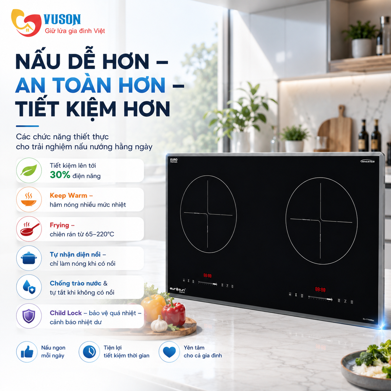 Bếp từ Eurosun EU-T685Max