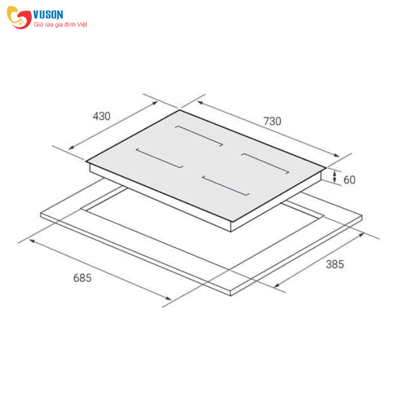 Bếp từ Eurosun EU-T786Nano