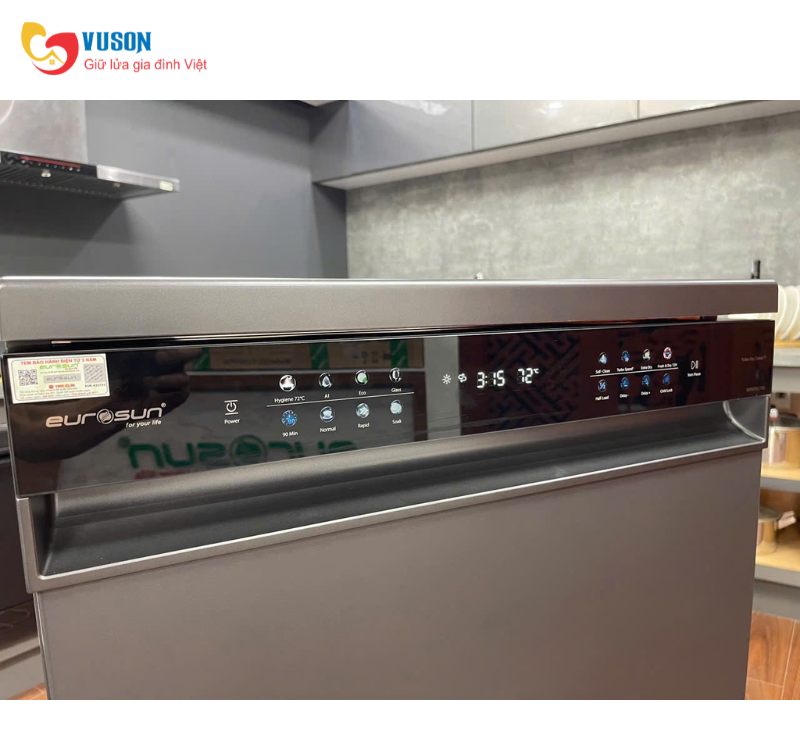 Máy rửa bát Eurosun SMS81EU75G