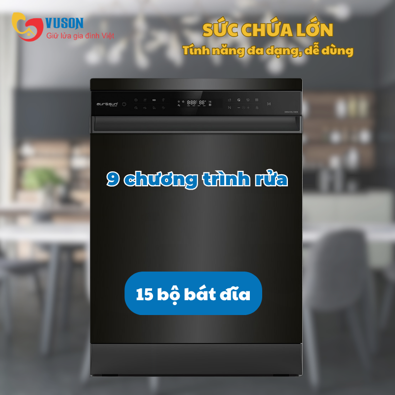 Máy rửa bát Eurosun SMS81EU75G