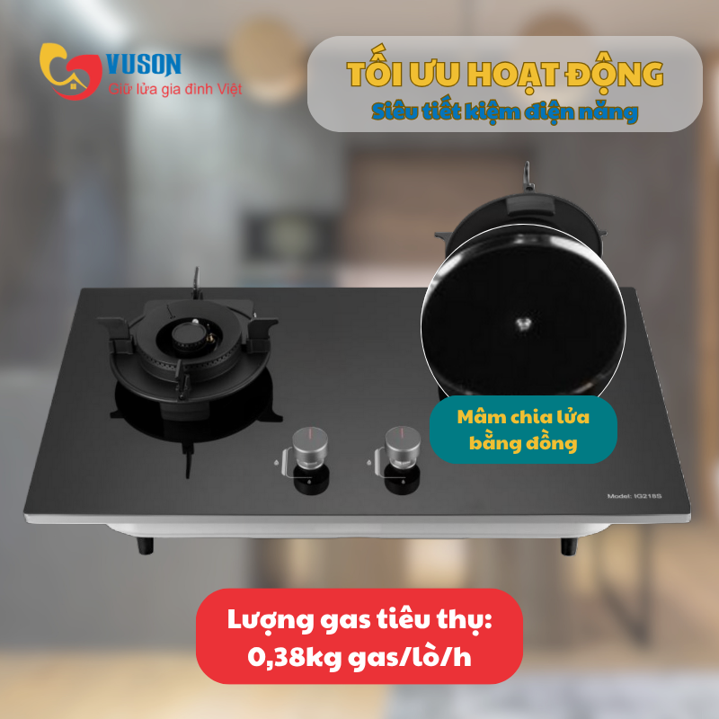 Bếp gas Faster IG 218S