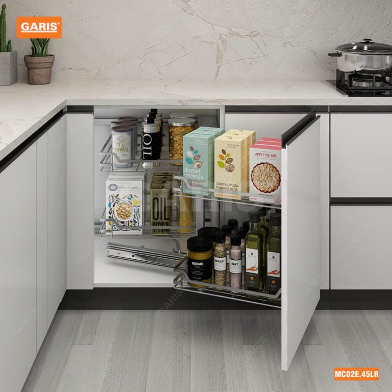 Kệ góc liên hoàn Garis MC02E.45L/R