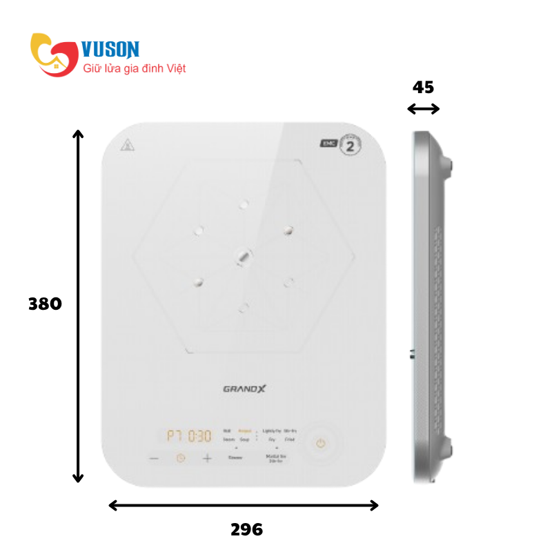 Bếp từ đơn GrandX GX IH169
