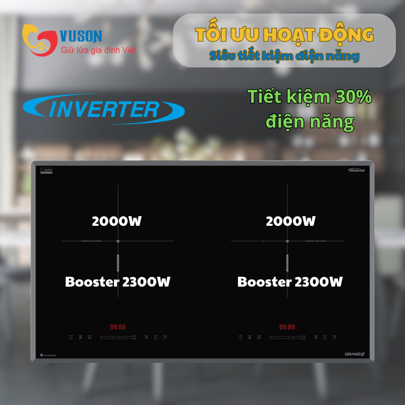 Bếp từ GrandX GX IH696SE