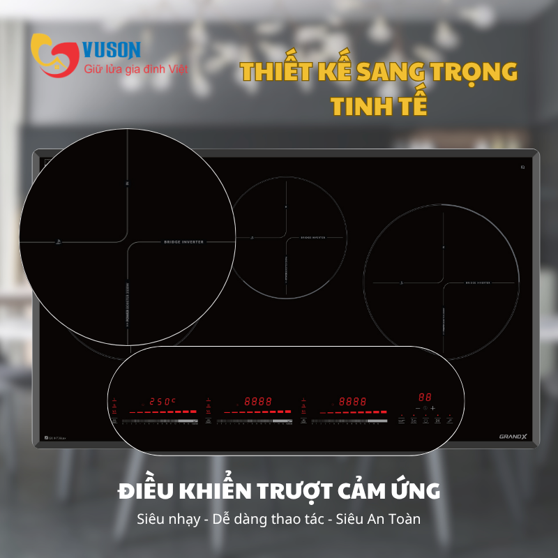 Bếp từ GrandX GX IH736Lux