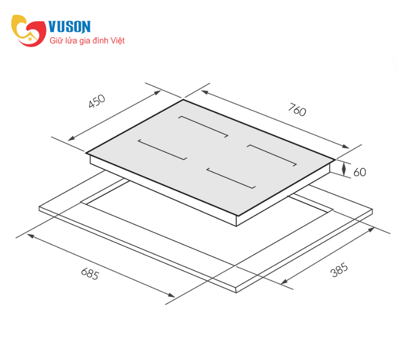 Bếp từ GrandX GX IH785Nano