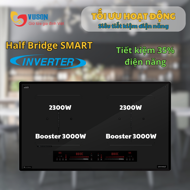 Bếp từ GrandX GX IH785Nano