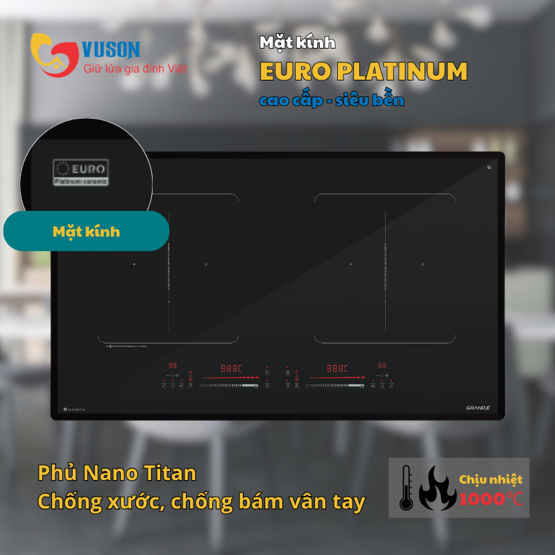 Bếp từ GrandX GX IH785TITAN