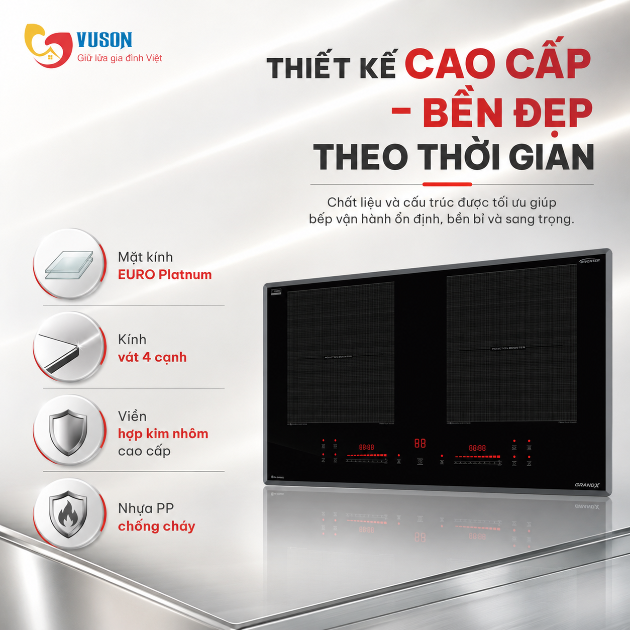 Bếp từ GrandX GX IP659SE