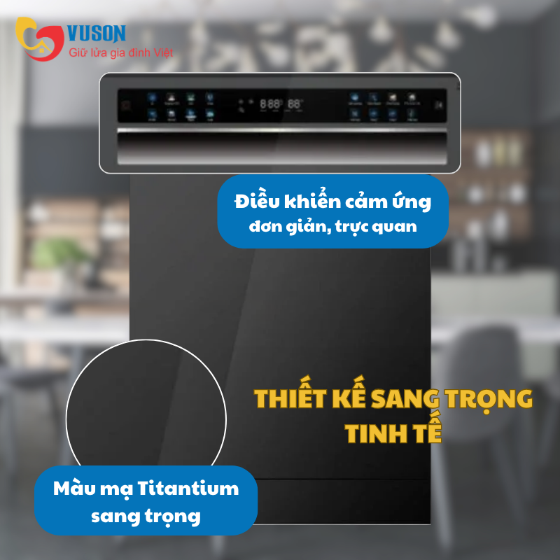 Máy rửa bát GrandX SMS8GX87G Series 8