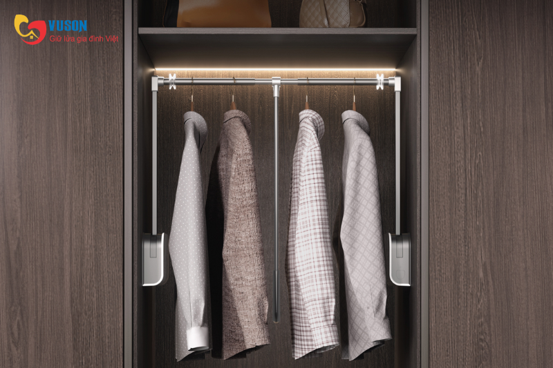 Giá Nâng Hạ Cơ Treo Quần Áo GrandX XM.15-Luxury