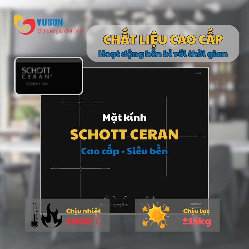 BẾP TỪ 3 VÙNG NẤU HÄFELE HC-I6035B - 533.09.961