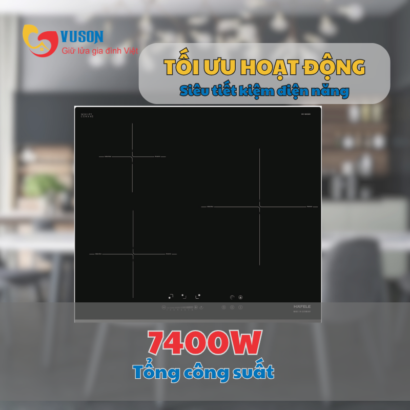 BẾP TỪ 3 VÙNG NẤU HÄFELE HC-I6035B - 533.09.961