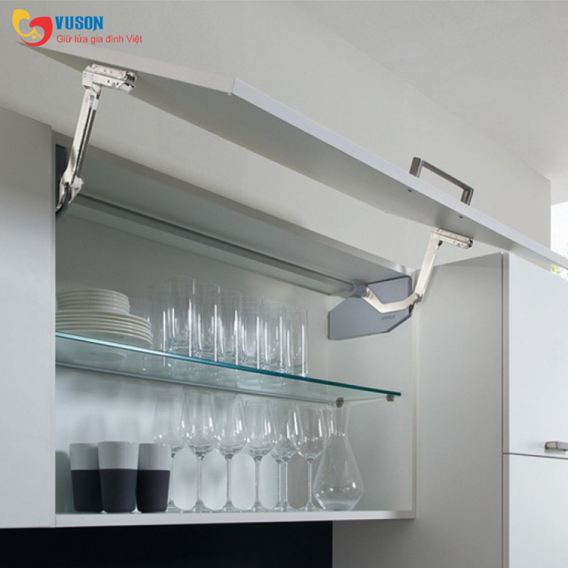 Bộ tay nâng Free Swing S2sw màu trắng Hafele - 493.05.760