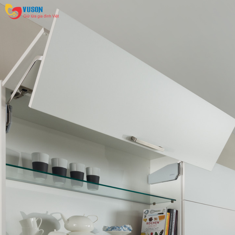 Bộ tay nâng Free Fold Short E3fs trắng Hafele - 493.05.892