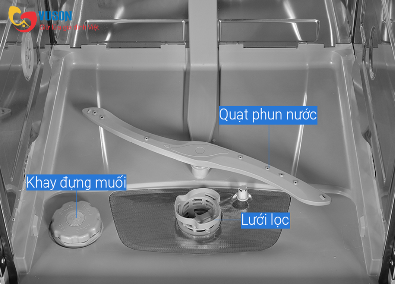 Máy rửa chén độc lập Hafele HDW-F601B - 535.29.670