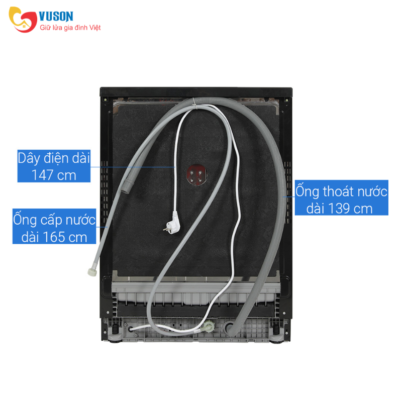 Máy rửa chén độc lập Hafele HDW-F601B - 535.29.670