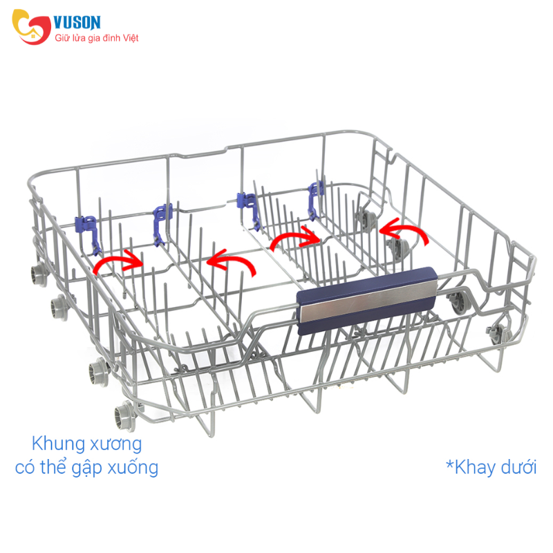 Máy rửa chén Hafele HDW-F602EB - 538.21.360
