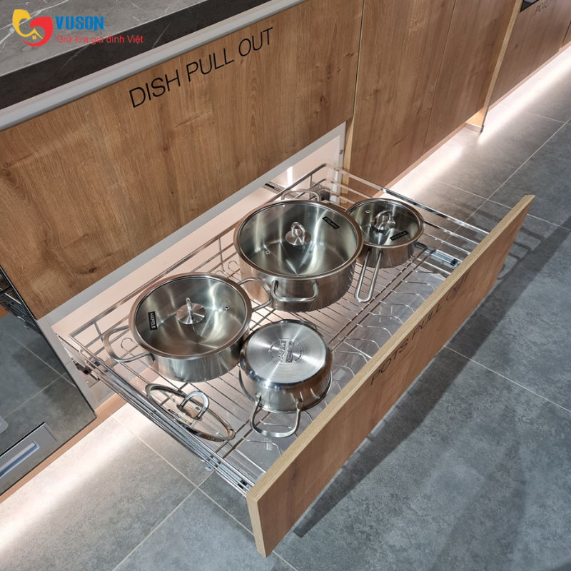 Bộ rổ xoong nồi 900mm Hafele Cappella - 549.08.034