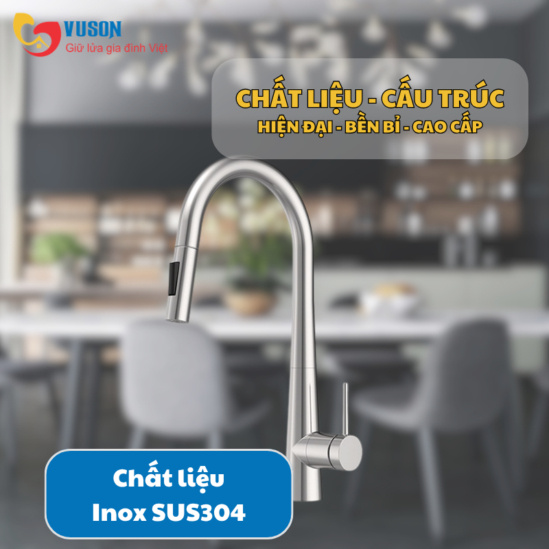 Vòi rửa bát Inox Hafele HT24-SH1P417-BR - 570.85.041