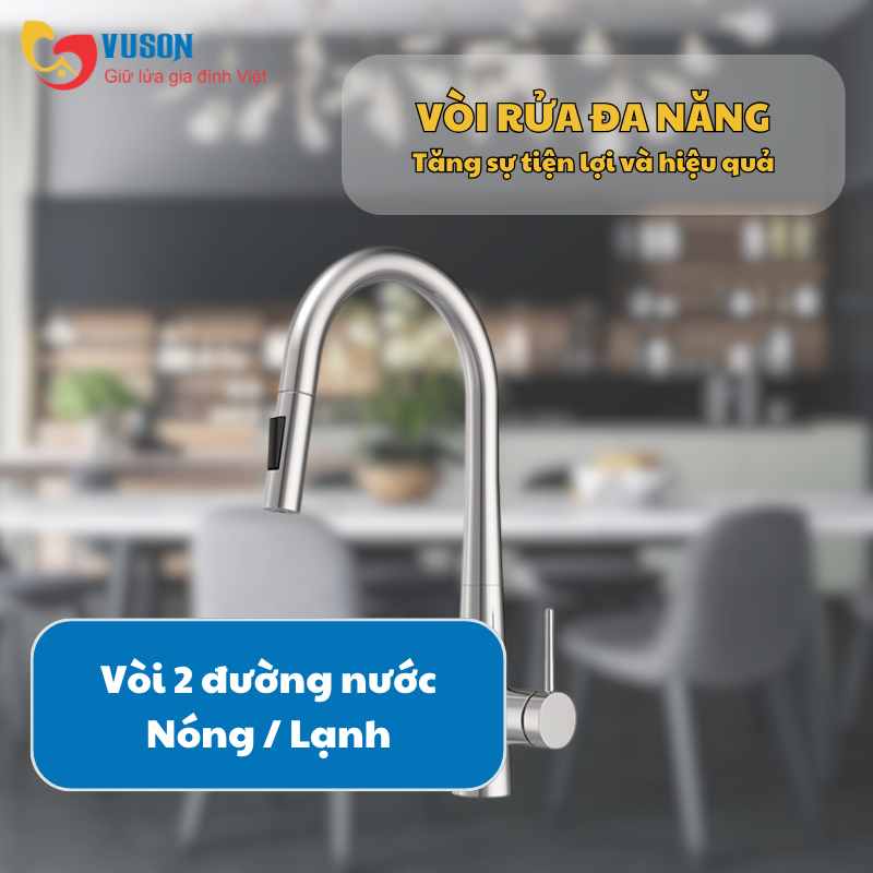 Vòi rửa bát Inox Hafele HT24-SH1P417-BR - 570.85.041