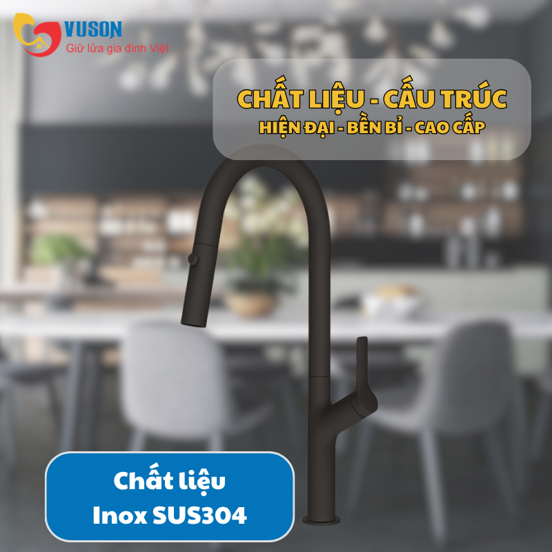 Vòi rửa bát Inox Hafele LUX-P HT25-SH1F449 - 570.85.044
