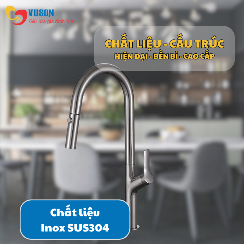 Vòi rửa bát Inox Hafele LUX-P HT25-SH1F449 - 570.85.046