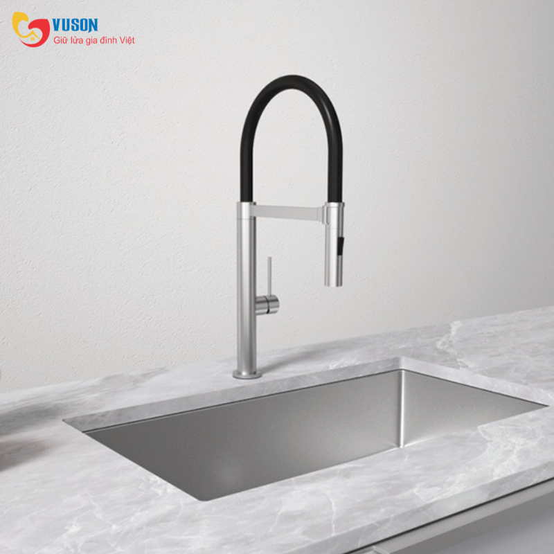 Vòi rửa bát Inox Hafele HT24-SH1F527-BR - 570.85.051
