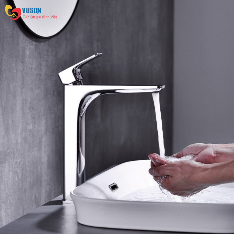 Vòi phòng tắm Hafele Kobe 240 Chrome - 589.15.002