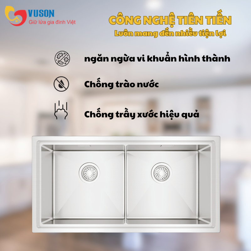 Chậu rửa bát Hafele WS R10 HS25-SSN2S-8644 567.94.023