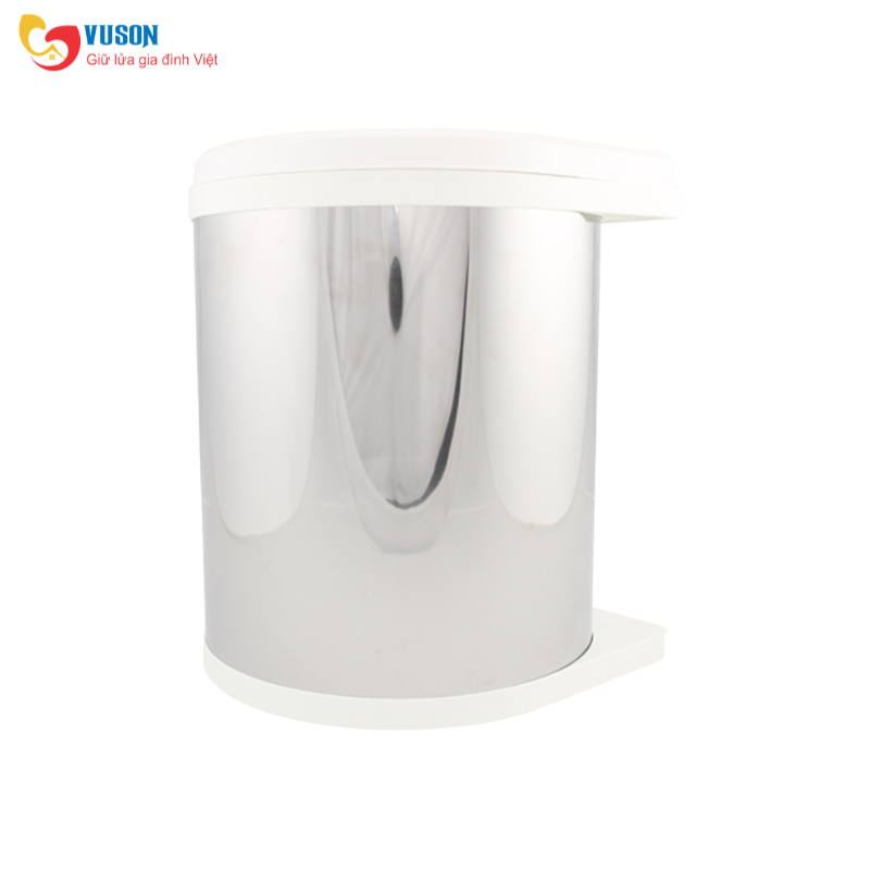 Thùng rác treo sau cửa bản lề 15L màu Inox Hafele Hailo Mono - 502.12.023