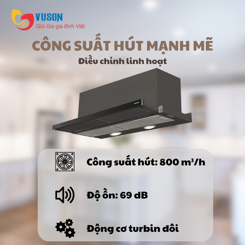 Máy hút mùi âm tủ Hafele HH-SG70A 533.89.021