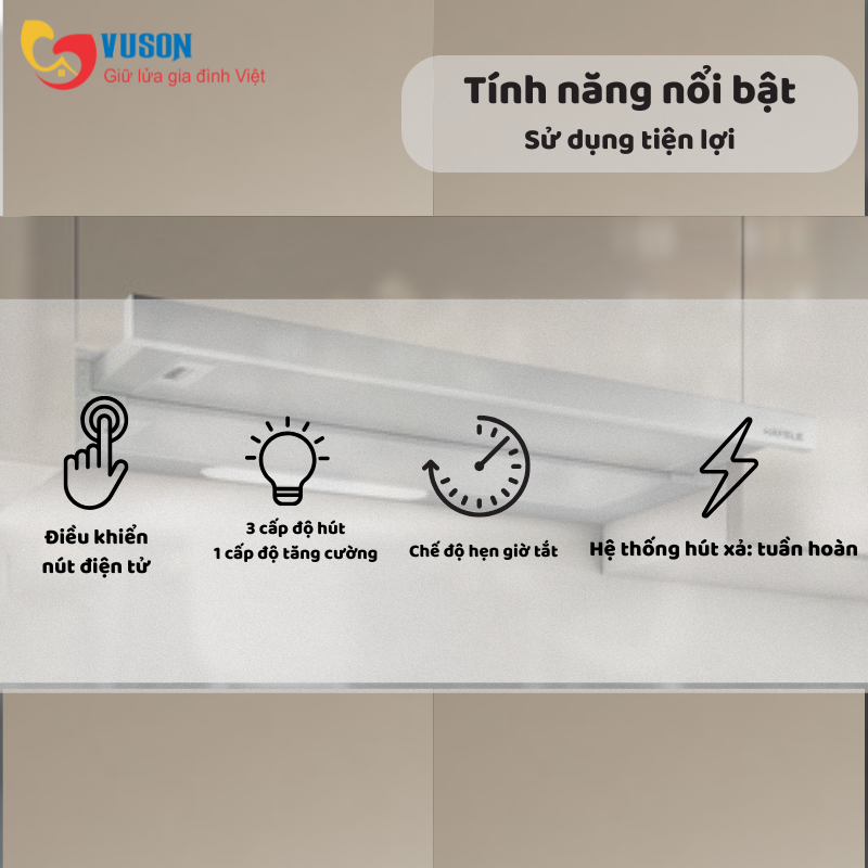 Máy hút mùi Hafele HH-TI60D 539.81.083