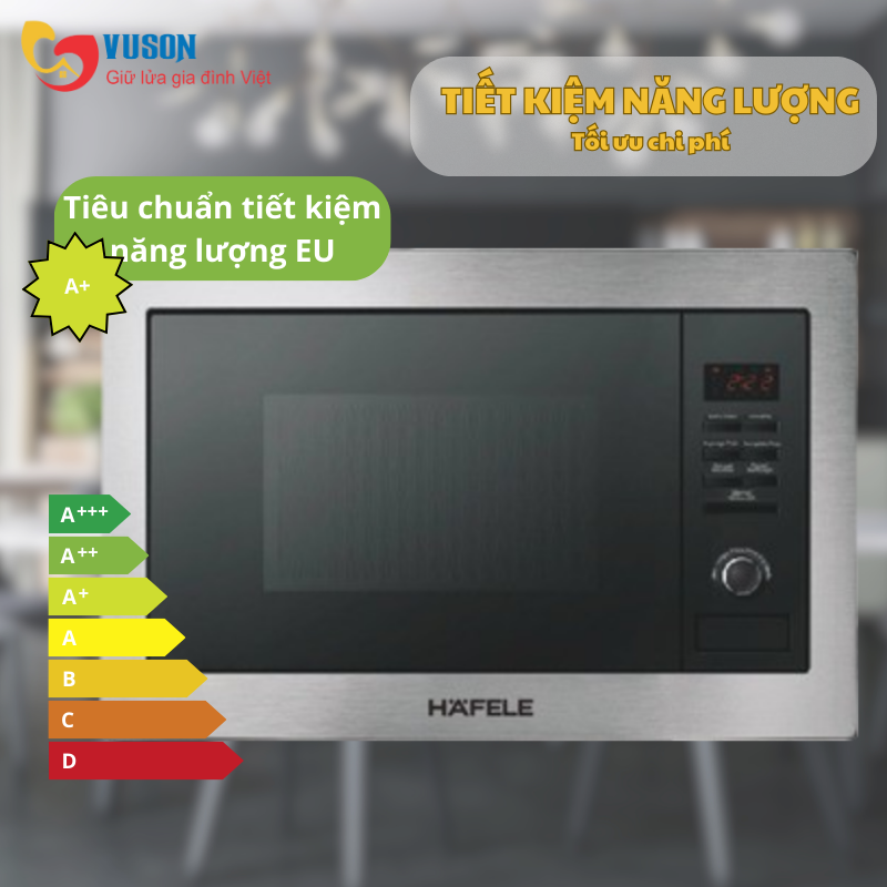 Lò vi sóng kết hợp nướng Hafele HM-B38A 535.34.000