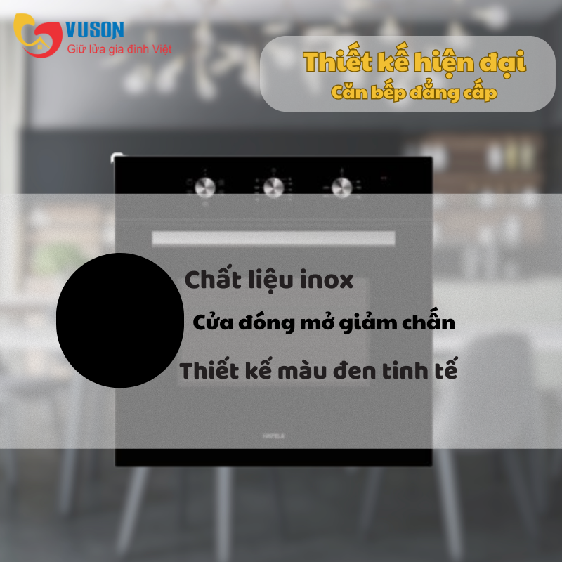 Lò nướng âm tủ Hafele HO-2K65A 538.61.431