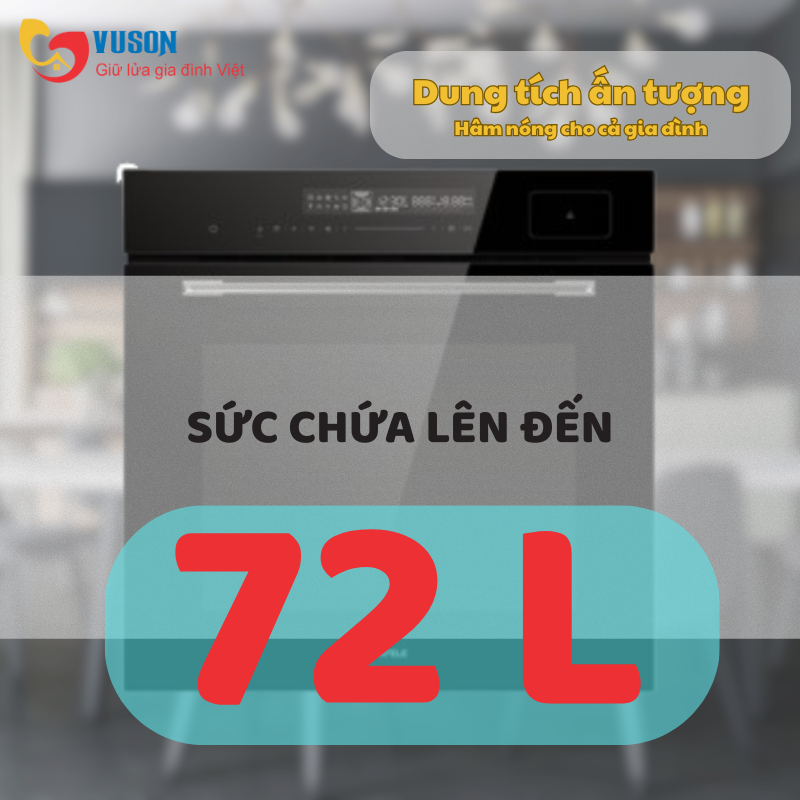 Lò nướng kèm hấp Hafele HSO-8T72A 538.61.461