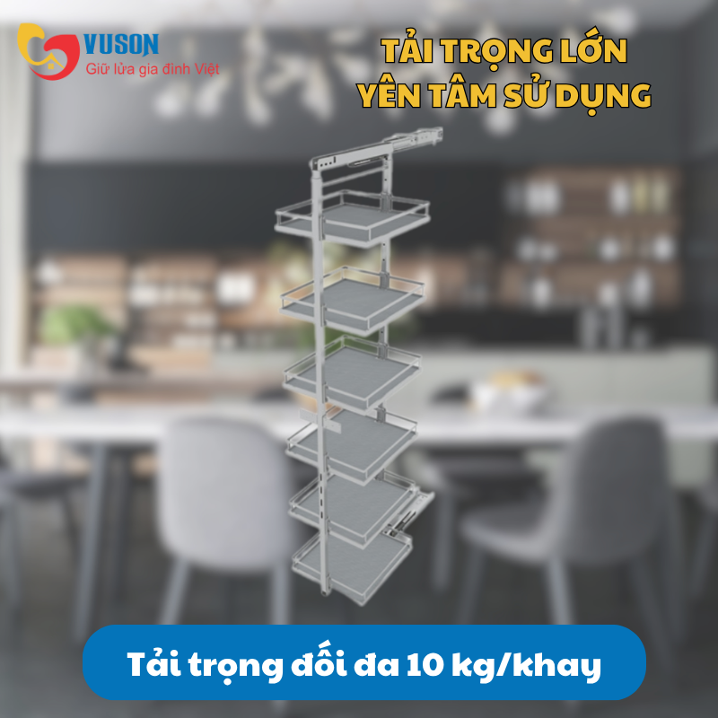 Tủ Đồ Khô Hafele Kara Pull 400mm Kosmo 595.80.803