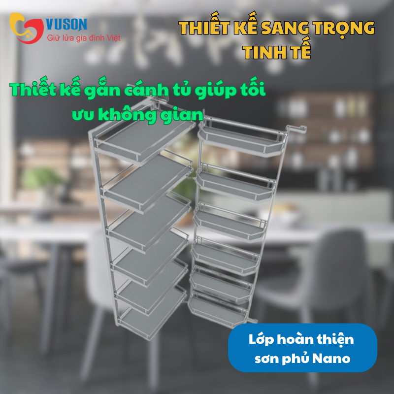 Tủ Đồ Khô 450mm Hafele Kara Swing 548.65.842