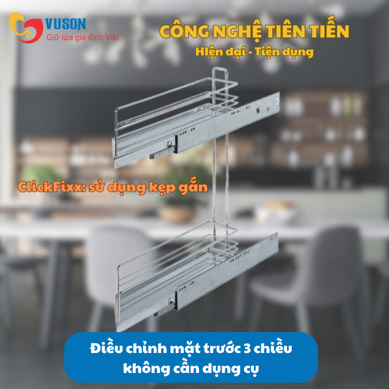 Bộ Rổ Kéo R150mm Hafele No. 15 545.61.028