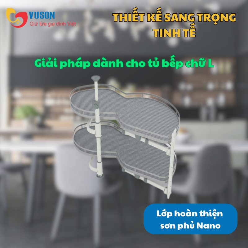 Mâm xoay Hafele Olla Move phải Kosmo 541.01.804