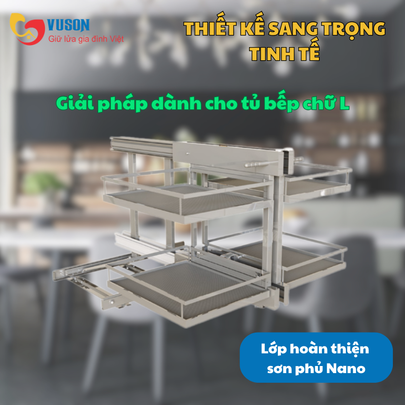 Kệ góc Hafele Olla 595.50.804