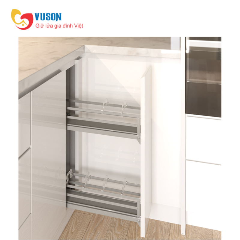 Kệ Đựng Gia Vị Omero Phải 150mm Hafele Kosmo 549.20.840
