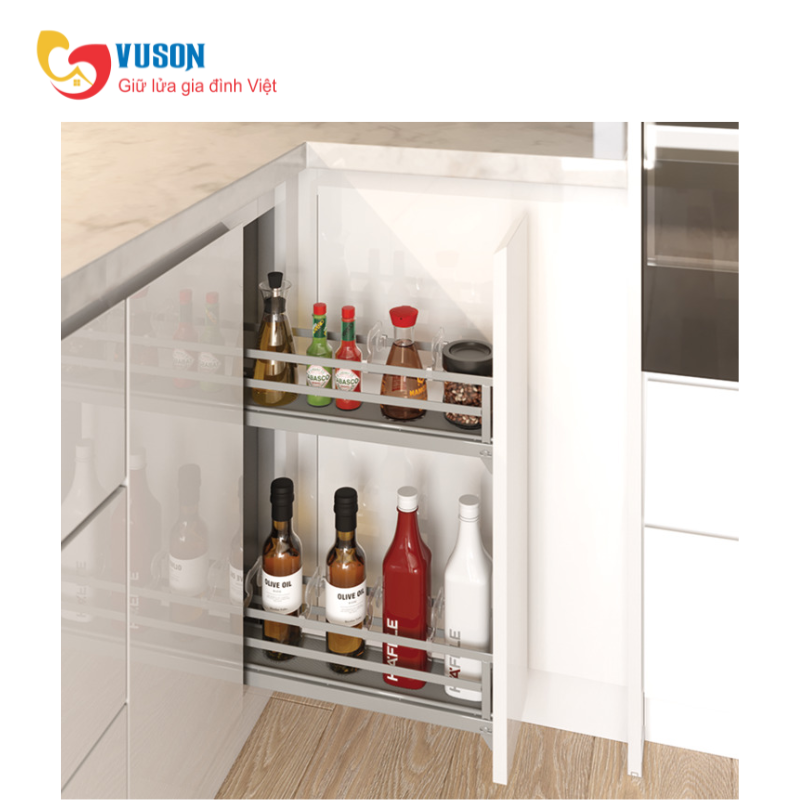 Kệ Đựng Gia Vị Omero Phải 150mm Hafele Kosmo 549.20.840