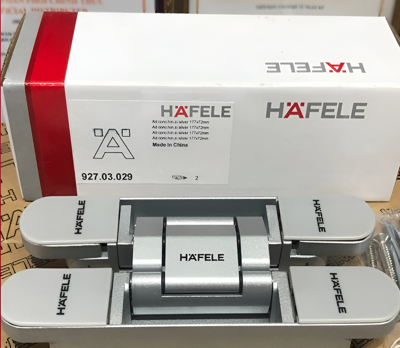 Bản Lề Âm Cửa Nặng 80Kg Hafele 927.03.029