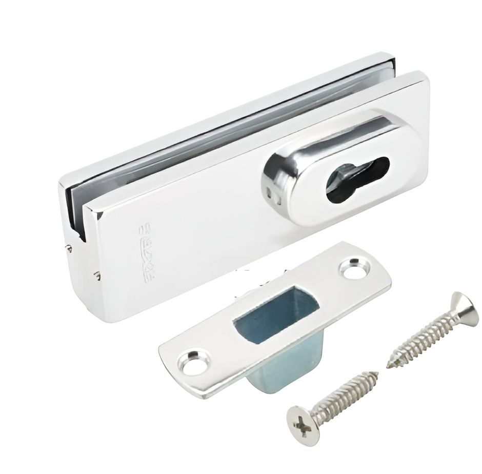 Khóa Kẹp Chân Kính Inox Bóng Hafele 981.00.660