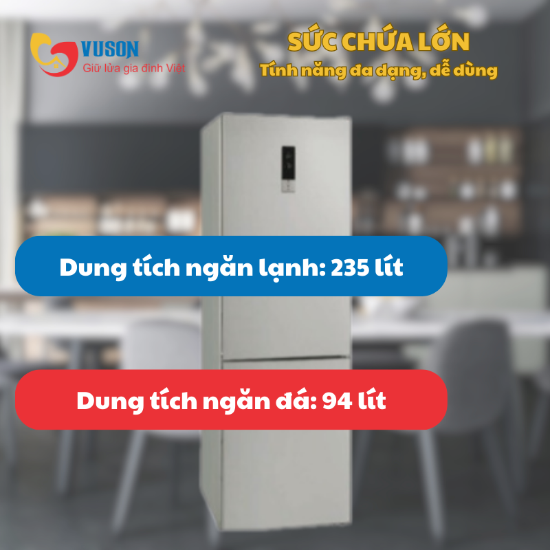 Tủ lạnh Hafele HF-BF324 534.14.230