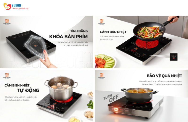 Bếp đơn hồng ngoại Hawonkoo SEOUL-CEH-110
