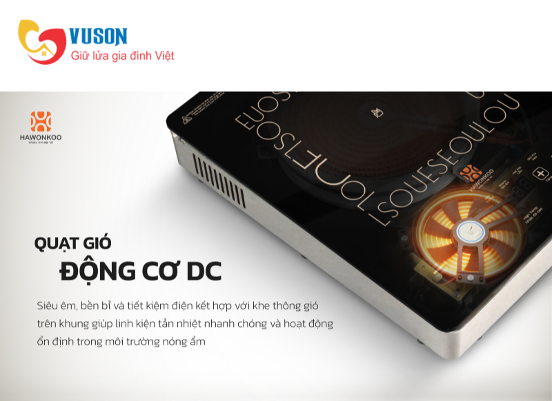 Bếp đơn hồng ngoại Hawonkoo SEOUL-CEH-111